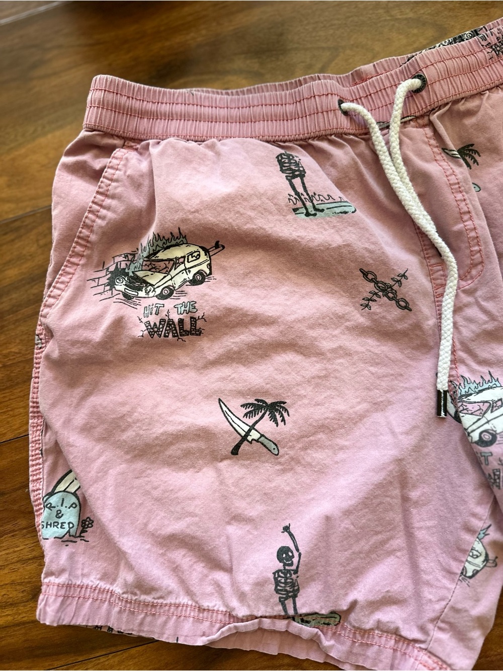 Cotton On Vintage vibe Beach Shorts Men’s Large - Picture 4 of 12